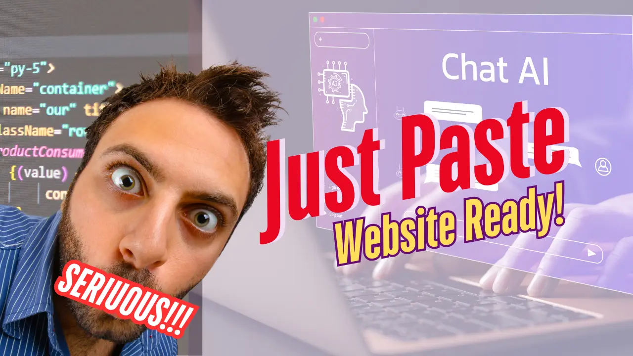 Desain YouTube Thumbnails to Promote AI Web Creation Tools - YouTube Thumbnails